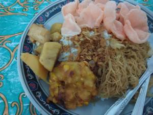 Nasi Uduk Komplit Encim Sukaria 23.11.2014